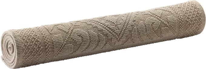 VIVARAISE - Enzo Chamois effen badmat 54 x 110