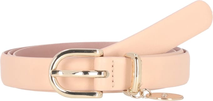 JOOP! Leren Riem 2,0 CM Women's Belt With Pendant W100 Nude Beige