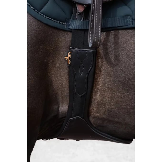 Kentucky Horsewear - Anatomisch Buiklapsingel zwart 120cm