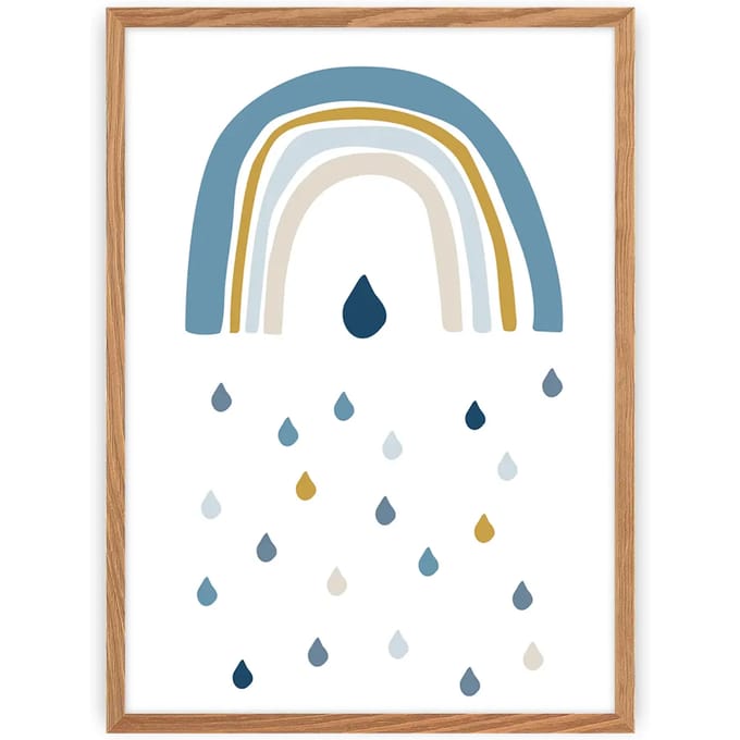 Fotolijst Yellow Tipi Rain of Happiness