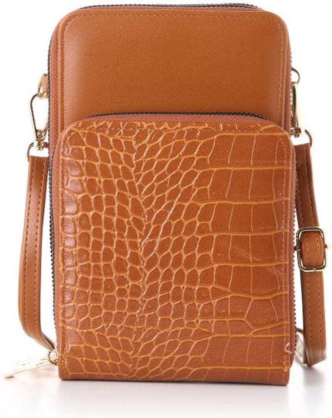 Bijoutheek Tas Crossbody side Camel