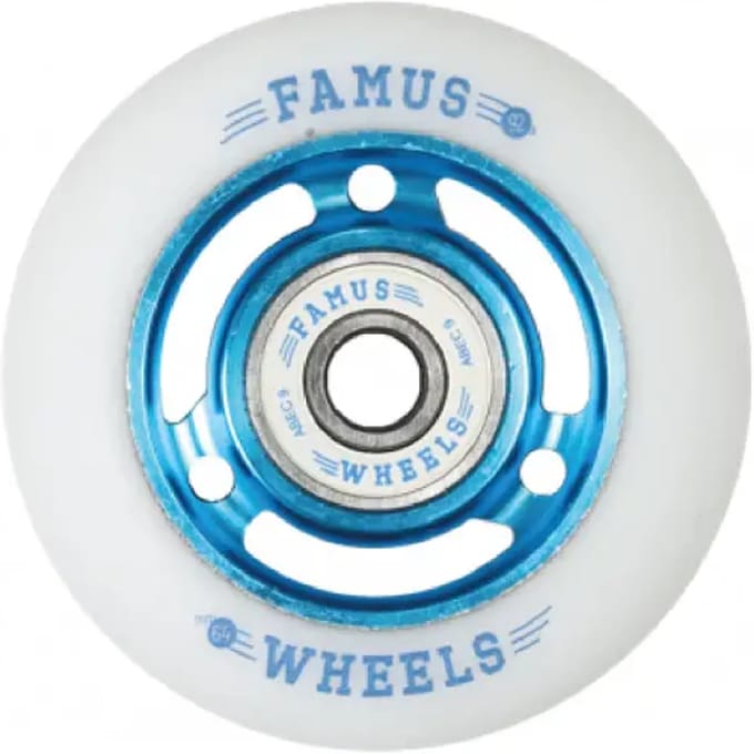 Set van 4 rollerwielen Famus Wheels 92A