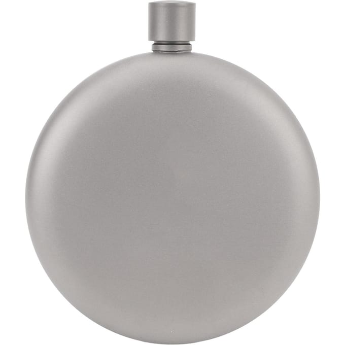 Heupfles 170ml Stijlvolle Look Lekdicht Lichtgewicht Draagbaar Ti Fles Whiskey Alcohol Wijn L gray