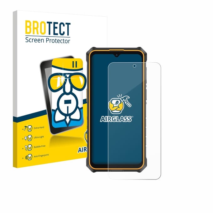 Screenprotector voor Ulefone RugKing 3 Pro Beschermglas transparant