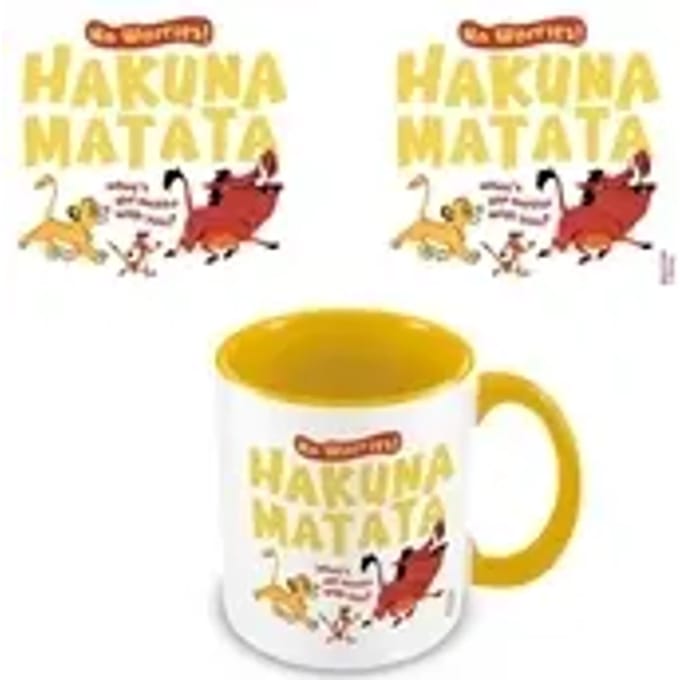 Mok voor kinderen World Trade and Technologies The Lion King Hakuna Matata (x3)