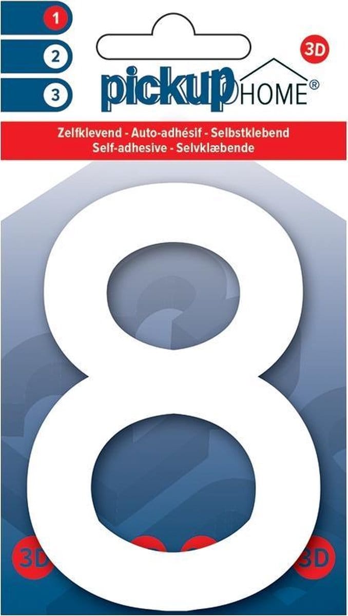 Pickup 3D Home zelfklevend Rio 100 wit 8 - 2114210018