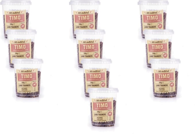 Timo Trainers Lam - Hondensnacks - 10 x 330 g Voordeelemmer