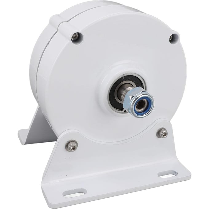 12V Generator met dubbele as met basis 3-fase AC Synchrone elektromotor met permanente magneet voor wind 200W