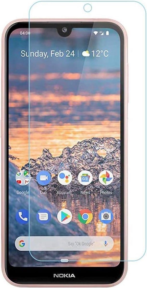 Screenprotector Glas - Tempered Glass Screen Protector Geschikt voor: Nokia 4.2 - 1x