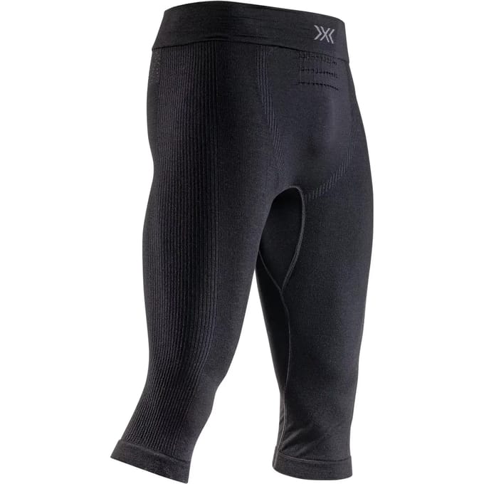 X-Bionic Mightywool 3/4 Broek Heren - Zwart, Maat L