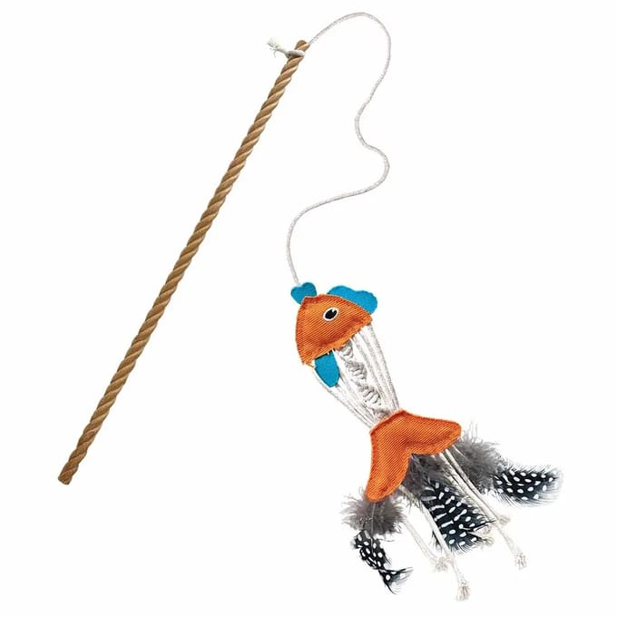 Kattenspeelgoed Kong Naturals Teaser Fish
