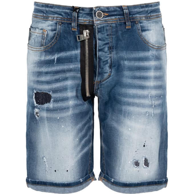 Xagon shorts Denim shorts Mannen blauw