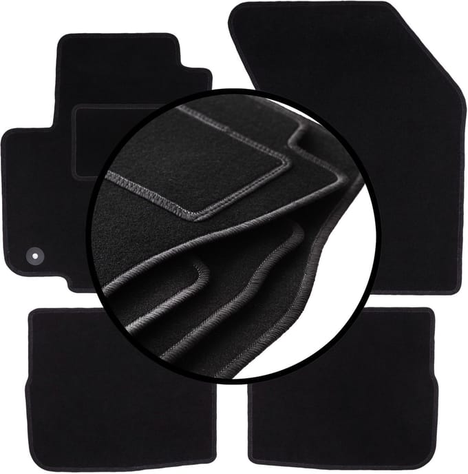 Complete set veloursmatten voor: Suzuki Swift IV hatchback (2005-2010)