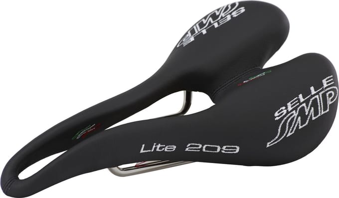 Selle SMP Lite 209 Zadel Heren, zwart
