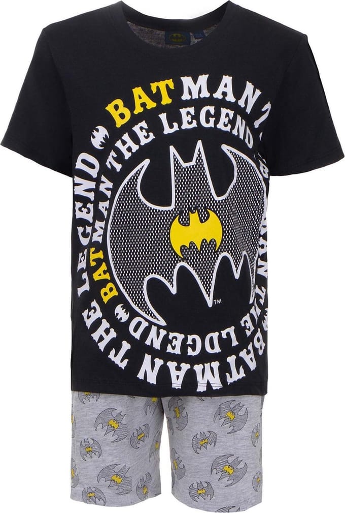 Batman - Shortama - Zwart - 4 jaar -  Maat 104