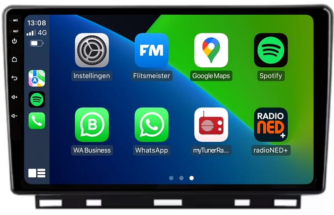 Carplay autoradio voor Renault Clio 5 | 2019 t/m 2025 | Android 13 | Draadloos Apple Carplay & Android Auto | 2GB + 32GB | 8-Core processor | Davilon | 2025 model | 2019 2020 2021 2022 2023 2024 2025 | Bluetooth & Wifi