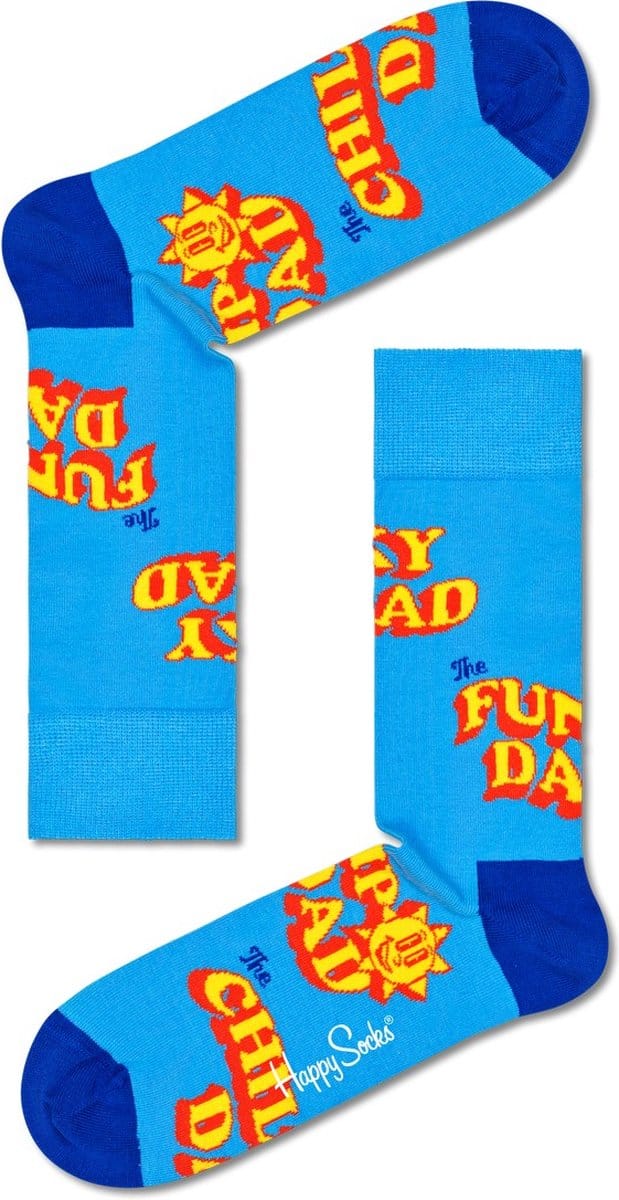 Happy Socks Number One Dad Sock - unisex sokken - Unisex - Maat: 41 - 46