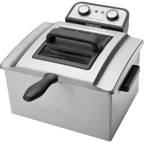 Profi Cook PC-FR1038 3000 W Timerfunctie, Met handmatige temperatuursinstelling RVS