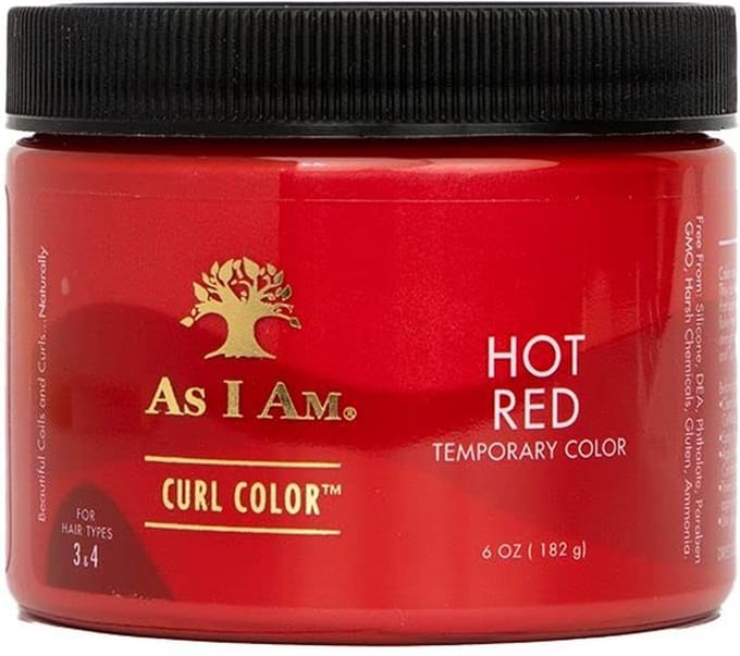 Semi-permanente kleurstof As I Am 501676 Hot Red 182 g