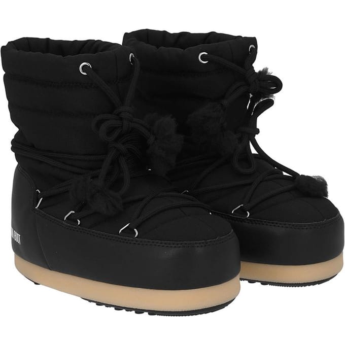 Moon Boots 80d1470010 N001 Evx Bottines Basses en Nylon Léger 80D1470010 N001 (35/36) black