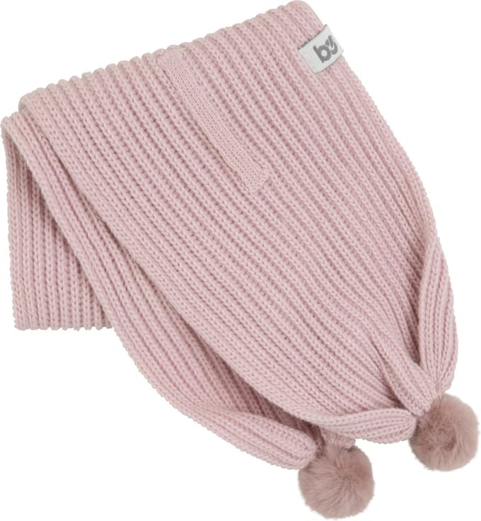 Baby's Only Overslagsjaaltje met pompon Cool - Oud Roze - 3-36 mnd - 100% acryl - GOTS