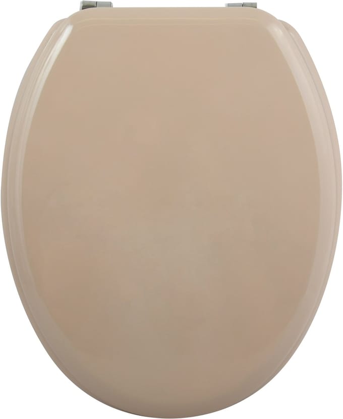 MSV WC Bril - CLEO - Toiletbril - MDF - Beige