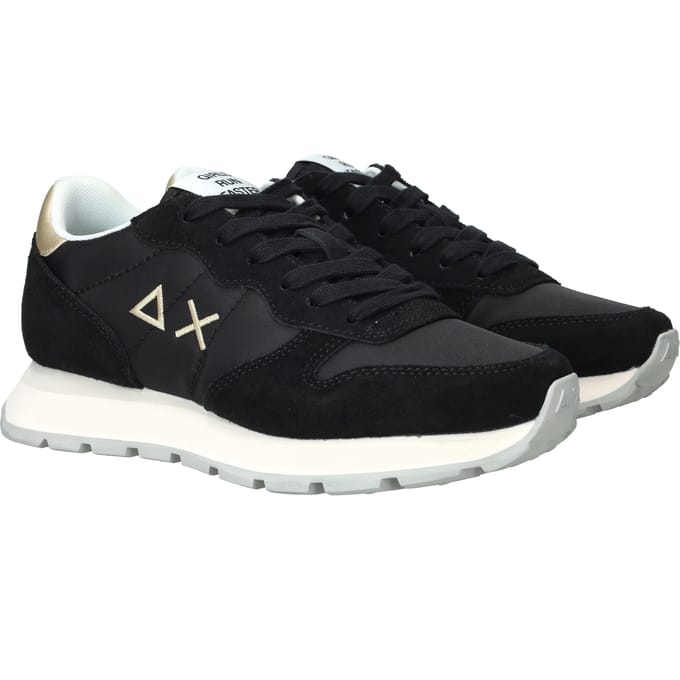 SUN68 Ally Gold Silver Sneakers - Dames - Zilver - Maat:37