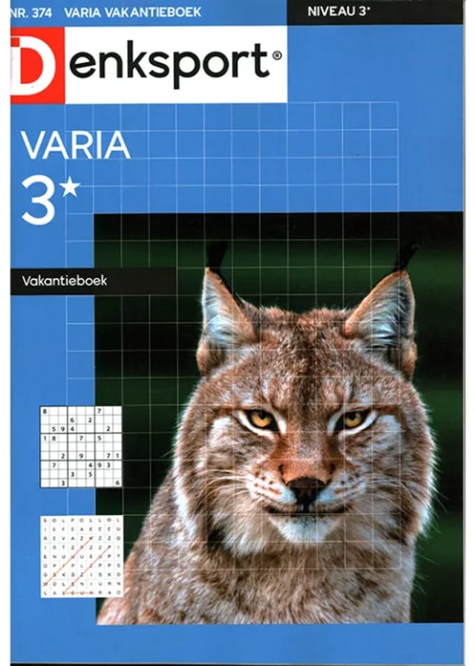 Denksport Varia Vakantieboek - 374 2025