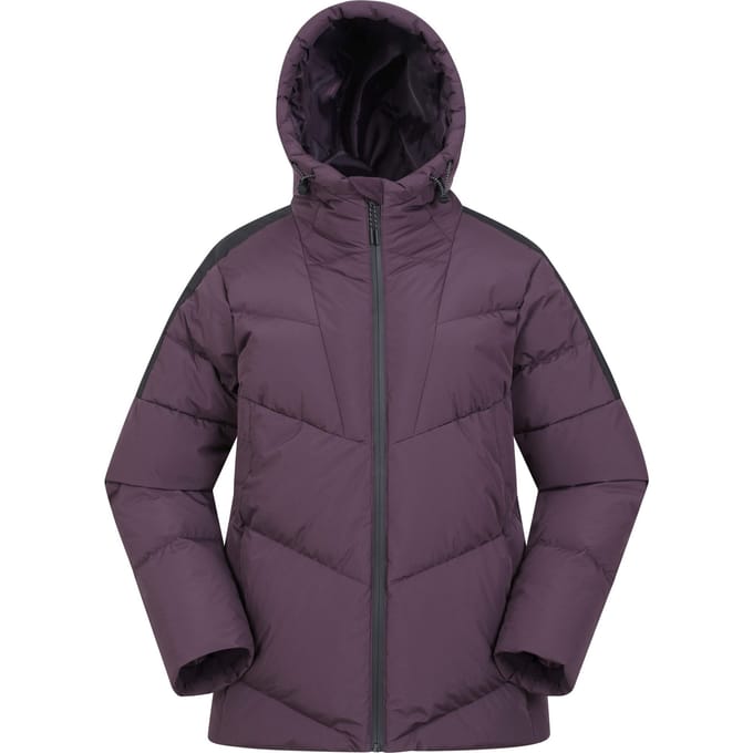 Mountain Warehouse Dames/Dames Oslo Extreme Gewatteerd Donsjack (Paars)