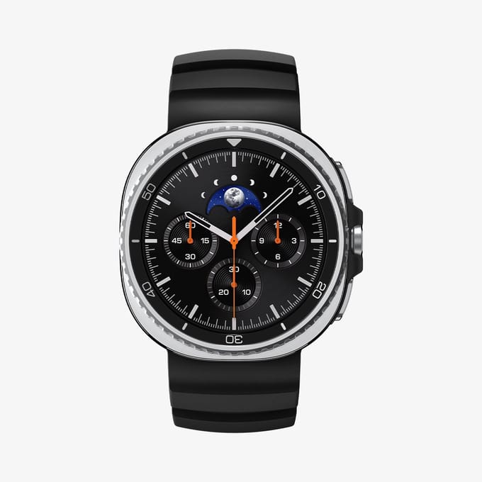 Spigen Silicone Band - black - Samsung Galaxy Watch 8 46mm/44mm/40mm