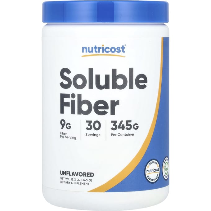 Oplosbare Vezels, Ongezoet, 345G(12.3oz)