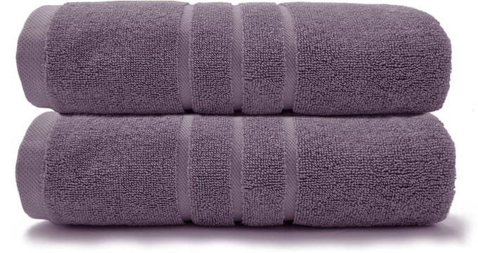 HOOMstyle Handdoeken Set Boutique - 2 stuks - 70x140cm - Vijgenpaars