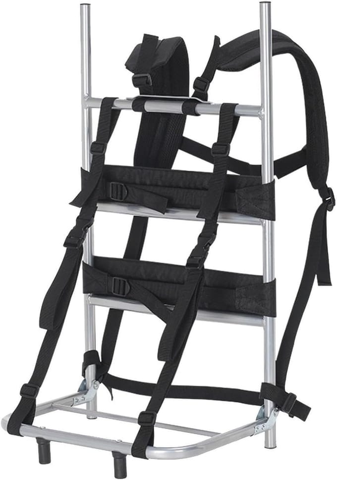 Rugzakframe - Bagageframe Drager - Zware Lasten Dragen - Opvouwbaar Aluminium - 70 cm - null