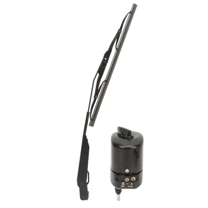 Ruitenwissermotor 12V 7731000001 Sterk vermogen voor Vissersboot Caravan ATV UTV black