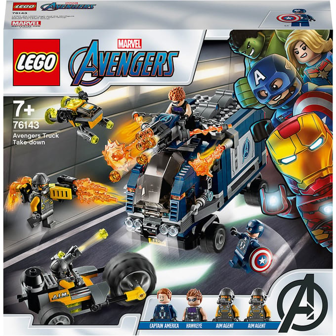 LEGO Super Helden: Marvel Avengers Truck Afhaal Set (76143)