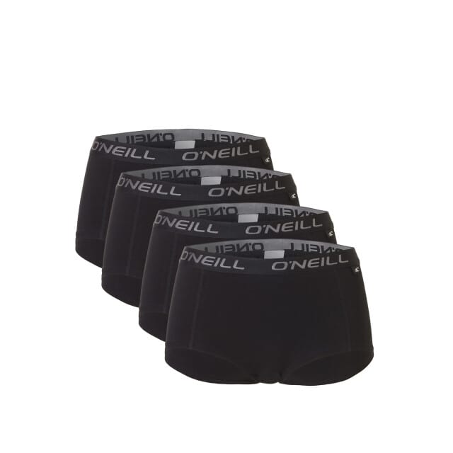 O'Neill Dames Boxershorts 4-Pack Zwart - Maat XL