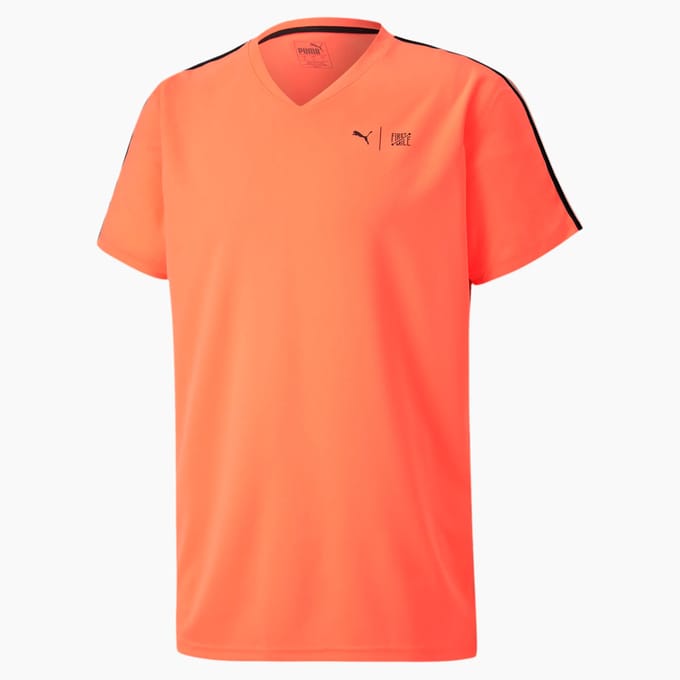 Puma x First Mile Heren Training T-shirt Taped Gym Hardlooptop 519021 03