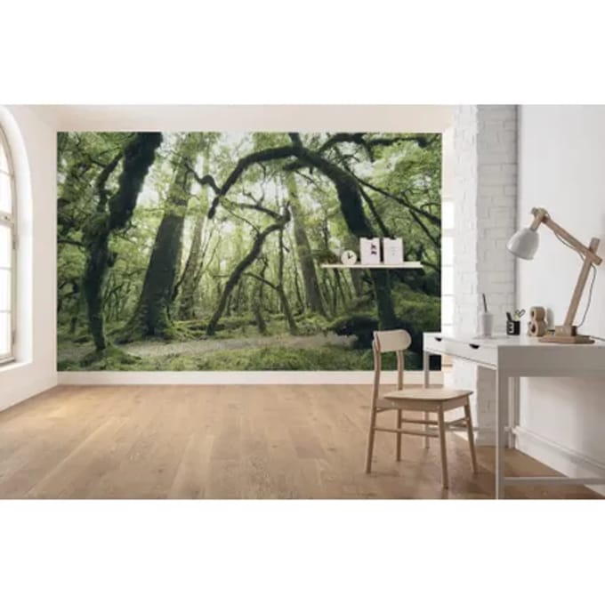 Fotobehang - Ancient Green 450x280cm - Vliesbehang