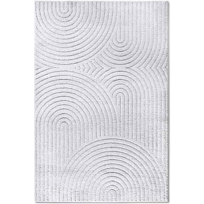 Elle Decoration Vloerkleed 160 x 230 cm New York Panglao Wit