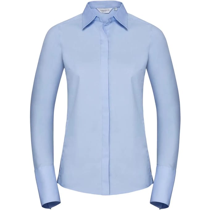 Dameshemd met lange mouwen Russell Athletic Ultimate Stretch