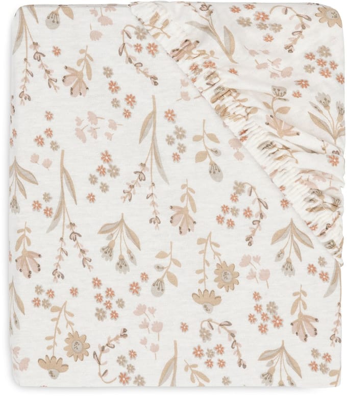 Jollein Hoeslaken Jersey 70/75x140/150cm Bloomy