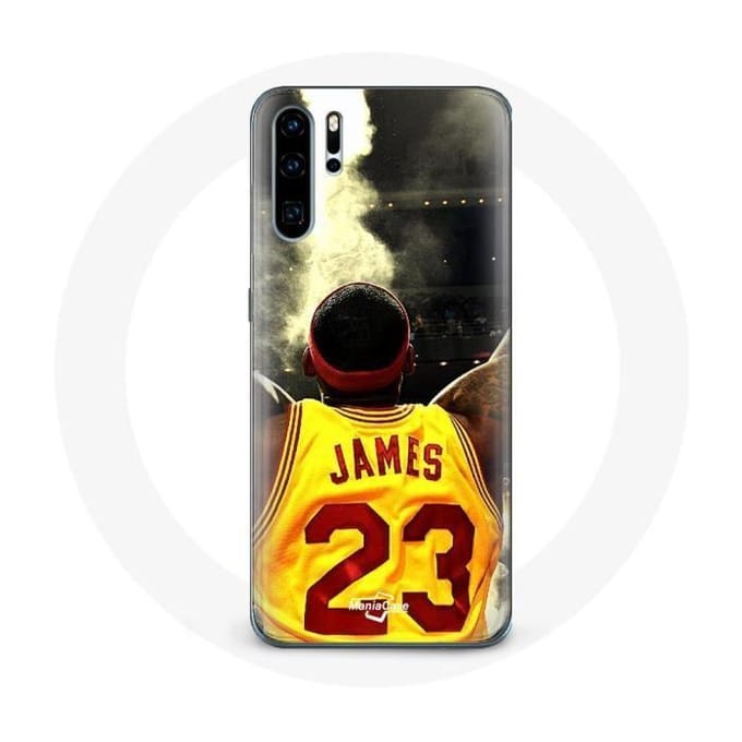 Coque - Huawei - P30 Pro - Souple - Noir - Joueur de Basketball