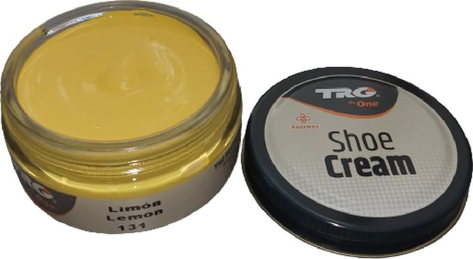 TRG - schoencrème met bijenwas - lemon - 50 ml