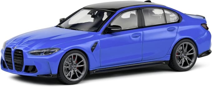 Modelauto M3 Blauw 1:43 Modelbouw