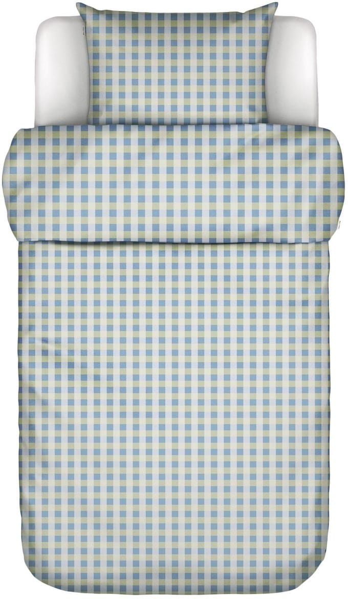 Marc O'Polo Gyda Dekbedovertrek Biologisch Katoen Sage green - Eenpersoons – 140x200/220 cm