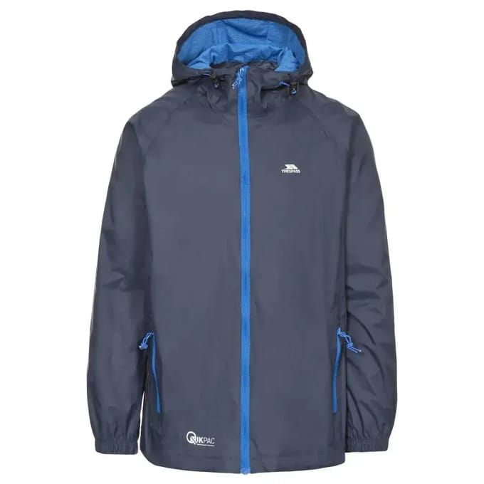 Waterdichte hoodie met rits Trespass Qikpac