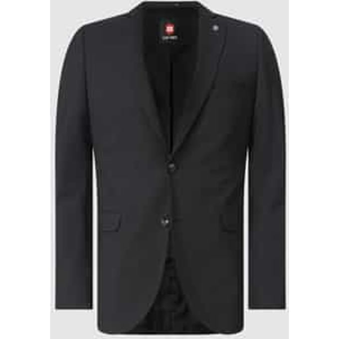 slim fit 2-knoops colbert met stretch model 'Caden'