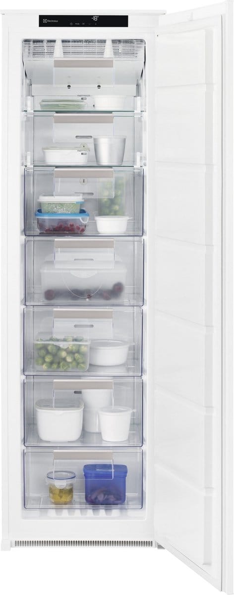 Electrolux Vriezer | Model LUT6NF18S | Inbouw | 204 liter | Wit | NoFrost | Touch-bediening | FastFreeze