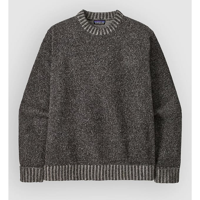 Patagonia Recycled Wool-Blend Gebreide Trui grijs