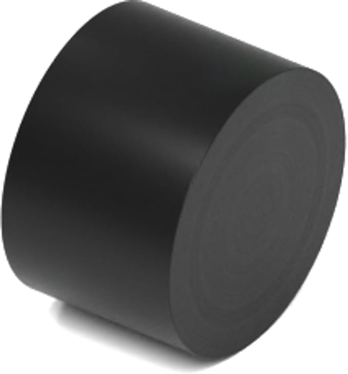 Rubbermagazijn - Trillingsvoet - Type E - 30x20mm - M8 - Set 10 stuks